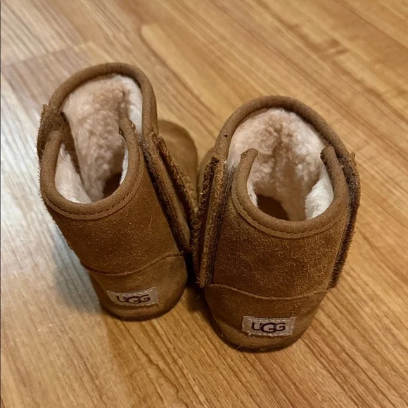 UGG | Shoes | Ugg Tan Suede Boots With Plush Lining | Poshmark display picture 1